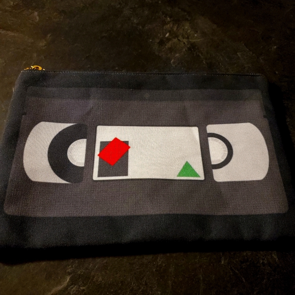 Red Bubble large zipper bag